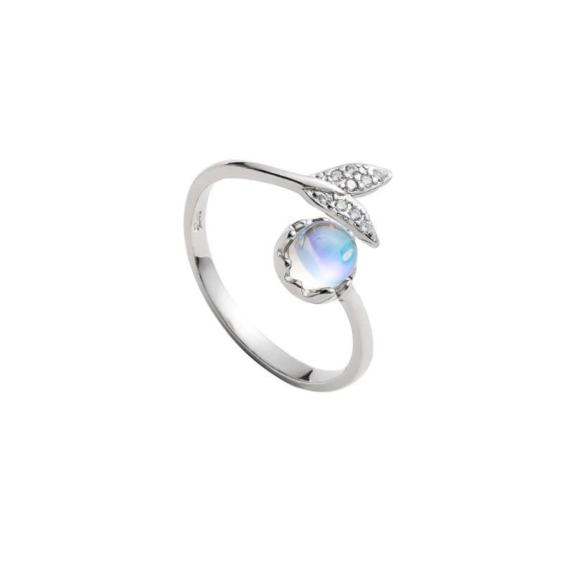 Korean Design Cute Mermaid Princess Crystal Ring 925 Sterling Silver Fine Jewelry Fishtail Open Cuff Rings Mermaid Tears Rings
Korean Design Cute Mermaid Princess Crystal Ring 925 Sterling Silver Fine Jewelry Fishtail Open Cuff Rings Mermaid Tears Rings