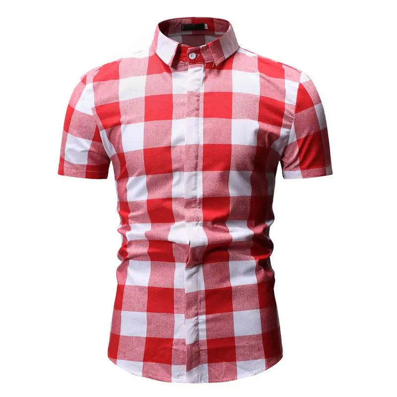 New Autumn Fashion Brand Men Clothes Slim Fit Men Short Sleeve Shirt Men Plaid Cotton Casual Men Shirt Social Plus Size M-3XL
New Autumn Fashion Brand Men Clothes Slim Fit Men Short Sleeve Shirt Men Plaid Cotton Casual Men Shirt Social Plus Size M-3XL