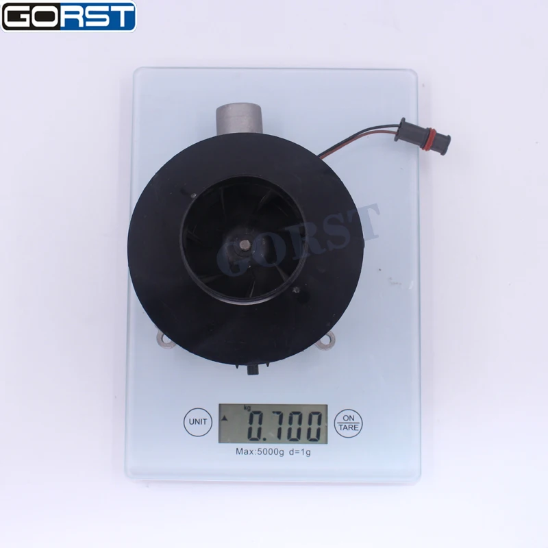 Auto parts 2KW 12V 24V blower motor big leaf assembly combustion air fan For Eberspacher D4 Car Air Diesel Heater Truck parts-10