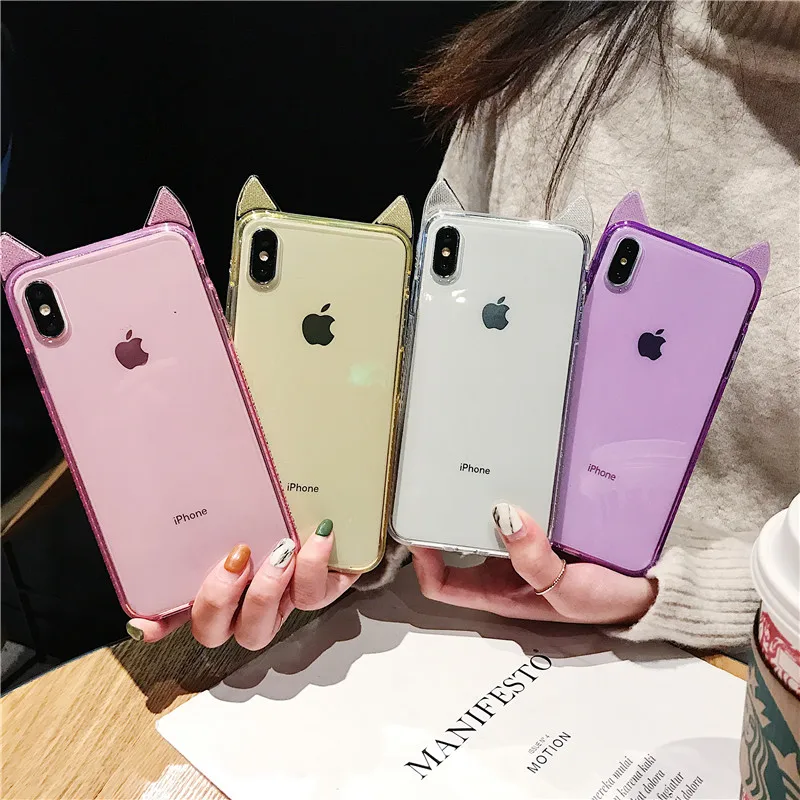 Glitter Diamond Edge Cute Phone Case for Iphone X XR Xs Transparent Soft Back Cover for Iphone Xs Max 7 8 6 6S Plus Fitted Case
Glitter Diamond Edge Cute Phone Case for Iphone X XR Xs Transparent Soft Back Cover for Iphone Xs Max 7 8 6 6S Plus Fitted Case