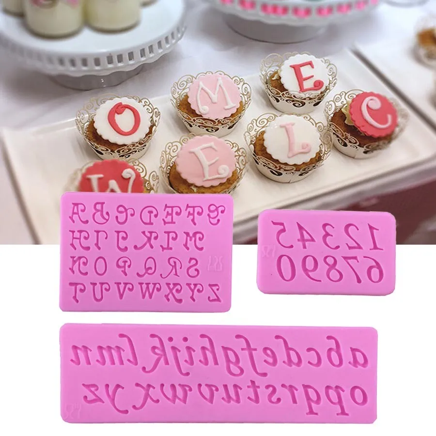 3pc Can ChooseCapital and Small English Letters Numbers Fondant Cake Chocolate Mold for the Kitchen Sugarcraft Decoration A1082
3pc Can ChooseCapital and Small English Letters Numbers Fondant Cake Chocolate Mold for the Kitchen Sugarcraft Decoration A1082
