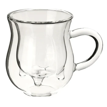 New!! 350ml Transparency Handmade Double-layer Cow Milk Glass Cup Mug Jar Heat Resistant Home Office Milk Coffee Tea Mug Gift
New!! 350ml Transparency Handmade Double-layer Cow Milk Glass Cup Mug Jar Heat Resistant Home Office Milk Coffee Tea Mug Gift