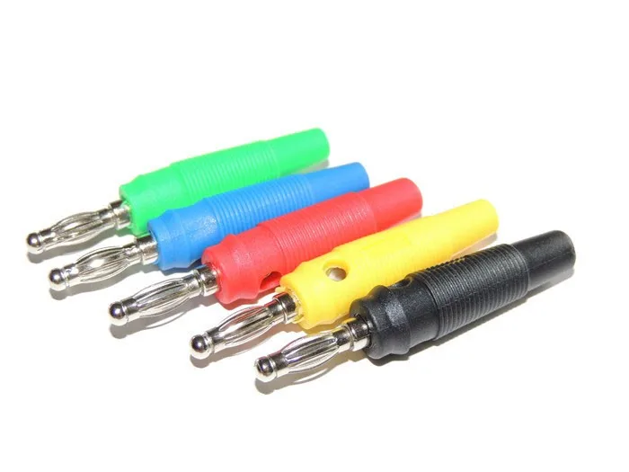 10 Pcs 5 Color Nickel Plated Solderless Amplifier Speaker Banana Plug Jack Connector For Probes Binding Post
10 Pcs 5 Color Nickel Plated Solderless Amplifier Speaker Banana Plug Jack Connector For Probes Binding Post