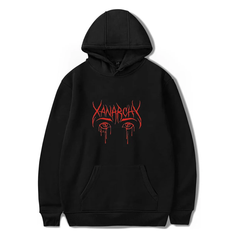 Lil Xan Xanarchy Hoodies Tears Eye Hooded Sweatshirts Men Women Autumn Hip Hop Streetwear Tracksuit Harajuku Pullover Hoody
Lil Xan Xanarchy Hoodies Tears Eye Hooded Sweatshirts Men Women Autumn Hip Hop Streetwear Tracksuit Harajuku Pullover Hoody