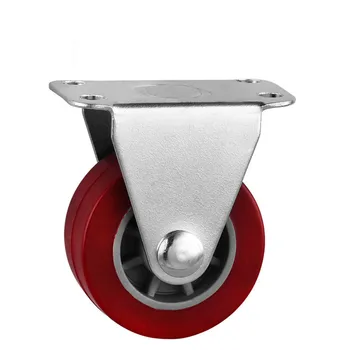 1.5 inch Pu directional wheel diameter 4 cm jujube red polyurethane wheel height 50 mute wear-resistant furniture casters
1.5 inch Pu directional wheel diameter 4 cm jujube red polyurethane wheel height 50 mute wear-resistant furniture casters