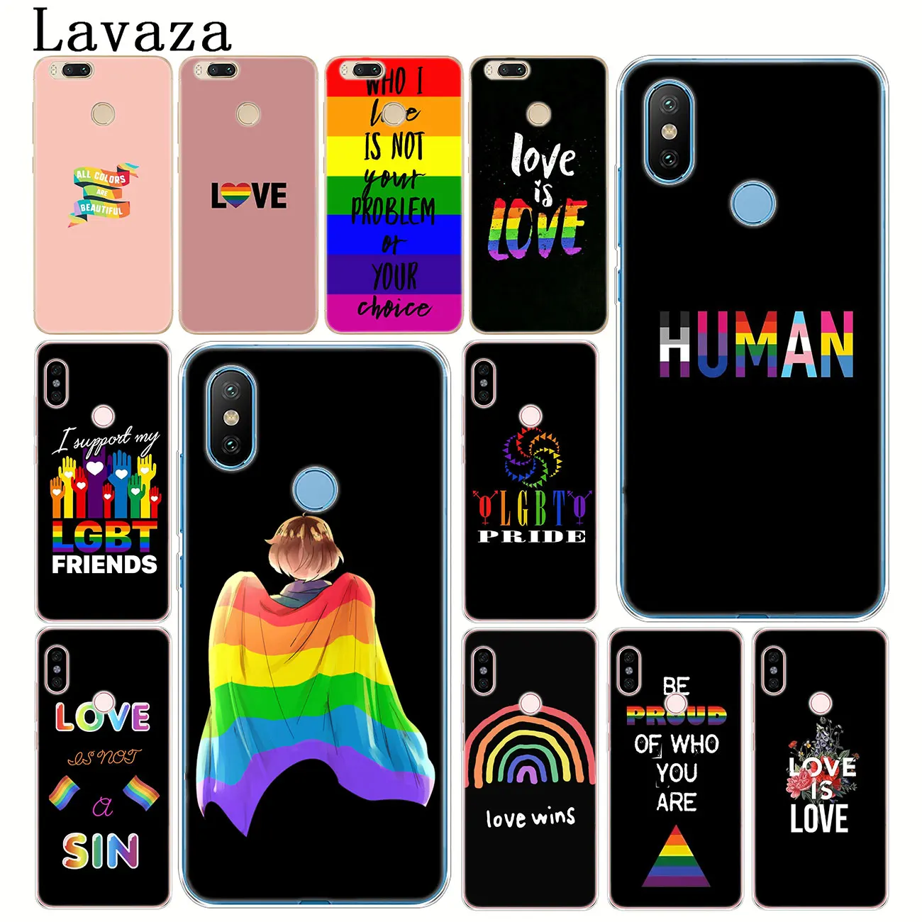 Lavaza LGBTQ heart LGBT love is Love Hard Phone Case for Xiaomi Redmi k20 7A 6A 4A Note 7 5 6 Pro 4 4X Plus Cover
Lavaza LGBTQ heart LGBT love is Love Hard Phone Case for Xiaomi Redmi k20 7A 6A 4A Note 7 5 6 Pro 4 4X Plus Cover