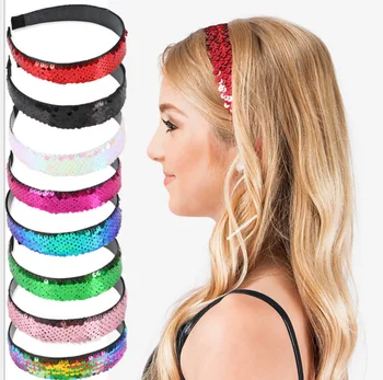 24pc/lot Sequin Headband,Kids And Adult Reversible Sequin Hairband Hoop Party Hair Accessories
24pc/lot Sequin Headband,Kids And Adult Reversible Sequin Hairband Hoop Party Hair Accessories