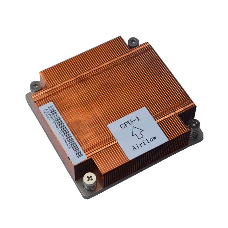 Server Processor heat sink 1U server Cooler pure copper X79 2011 pin square CPU cpu1 heat sink passive heat sink copper tube
Server Processor heat sink 1U server Cooler pure copper X79 2011 pin square CPU cpu1 heat sink passive heat sink copper tube