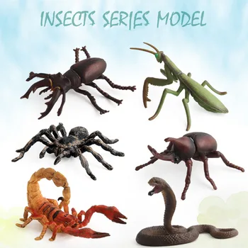 Simulation Insect Animal model figure Beetle spider Cobra Scorpion Mantis hot toys for children toys for children
Simulation Insect Animal model figure Beetle spider Cobra Scorpion Mantis hot toys for children toys for children
