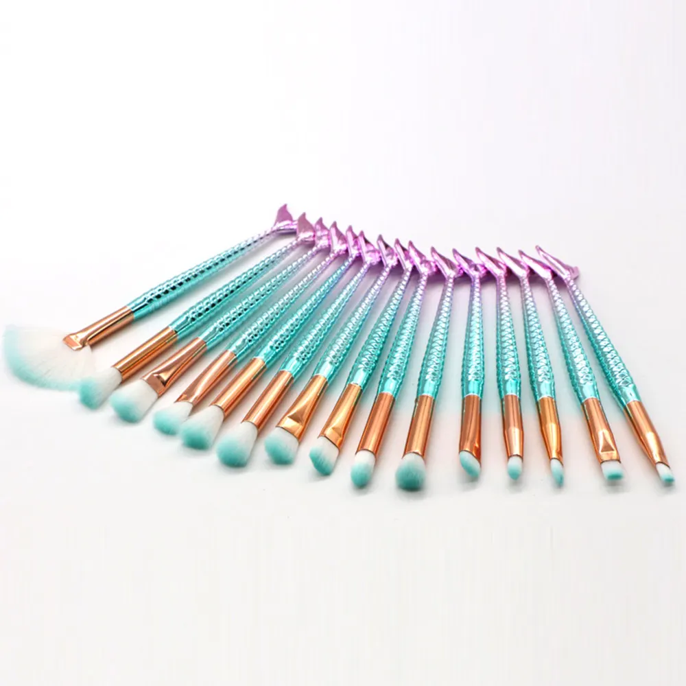 Professional 6/10/15 Pcs Mermaid Shape Makeup Brushes Set Eyeshadow Eyeliner Eyebrow Lip Make Up Brushes Eyes Cosmetic Tools Kit
Professional 6/10/15 Pcs Mermaid Shape Makeup Brushes Set Eyeshadow Eyeliner Eyebrow Lip Make Up Brushes Eyes Cosmetic Tools Kit