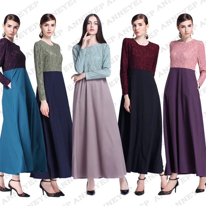 New muslim women dress robe musulmane Dubai Turkish Ladies Clothing Women Arab Ladies Caftan Kaftan Lace Malaysia Abayas 5color
New muslim women dress robe musulmane Dubai Turkish Ladies Clothing Women Arab Ladies Caftan Kaftan Lace Malaysia Abayas 5color
