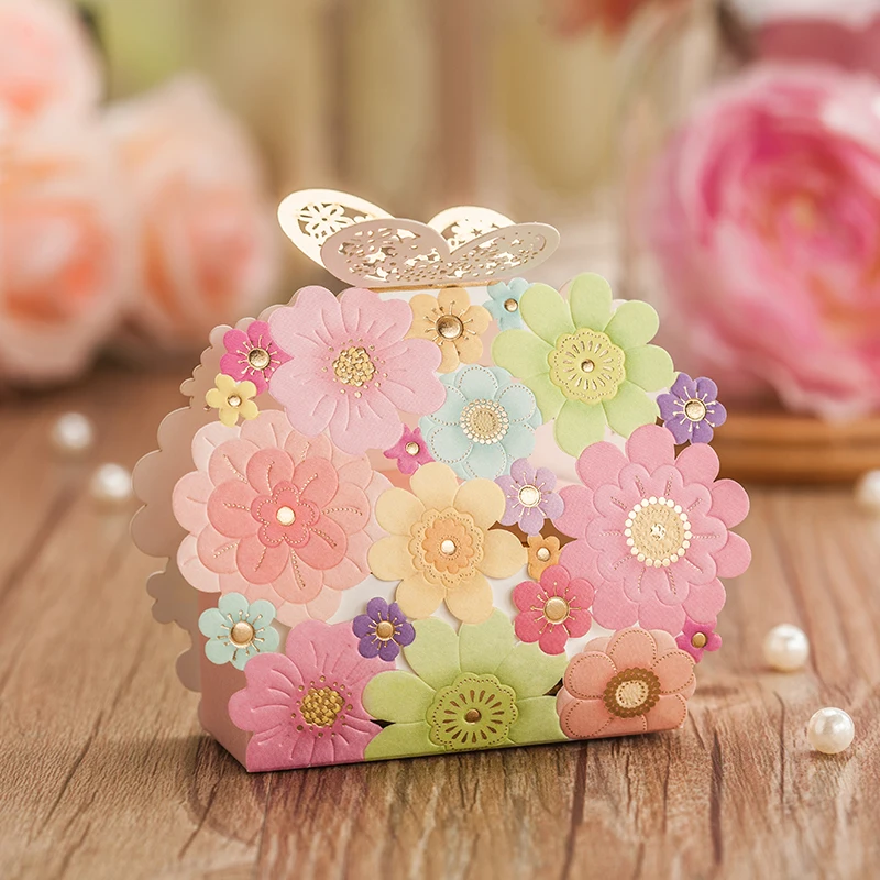 Wedding Favors And Gifts Box Flower Butterfly Favor Boxes Laser Cut Elegant Luxury Wedding Decoration Paper Candy Bag For Guests
Wedding Favors And Gifts Box Flower Butterfly Favor Boxes Laser Cut Elegant Luxury Wedding Decoration Paper Candy Bag For Guests