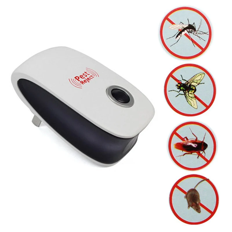 Rat Mouse Repeller Mosquito Repellent Killer Cockroach Trap Ultrasonic Pest Repeller EU US Plug
Rat Mouse Repeller Mosquito Repellent Killer Cockroach Trap Ultrasonic Pest Repeller EU US Plug