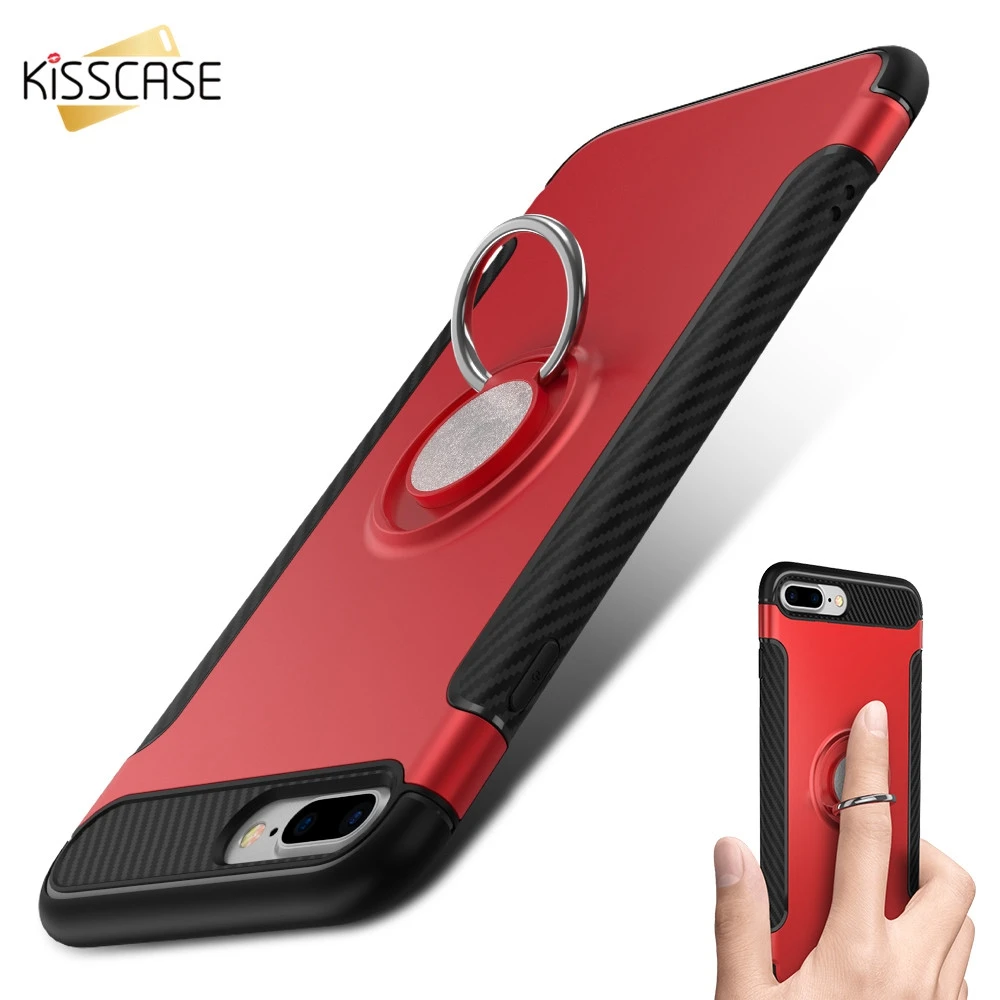 KISSCASE Car Ring Holder Case For iPhone 7 6s 6 Plus Case Stander Armor Phone Cover For Samsung Galaxy S8 Plus S7 Edge Shells
KISSCASE Car Ring Holder Case For iPhone 7 6s 6 Plus Case Stander Armor Phone Cover For Samsung Galaxy S8 Plus S7 Edge Shells