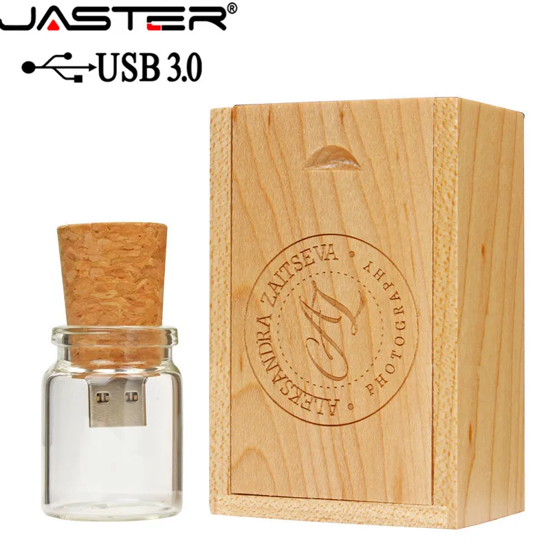JASTER Wooden cork drifting bottle usb3.0 flash drive pendrive 4GB 16GB 32GB 64GB wishing bottle wedding gift customer LOGO
JASTER Wooden cork drifting bottle usb3.0 flash drive pendrive 4GB 16GB 32GB 64GB wishing bottle wedding gift customer LOGO