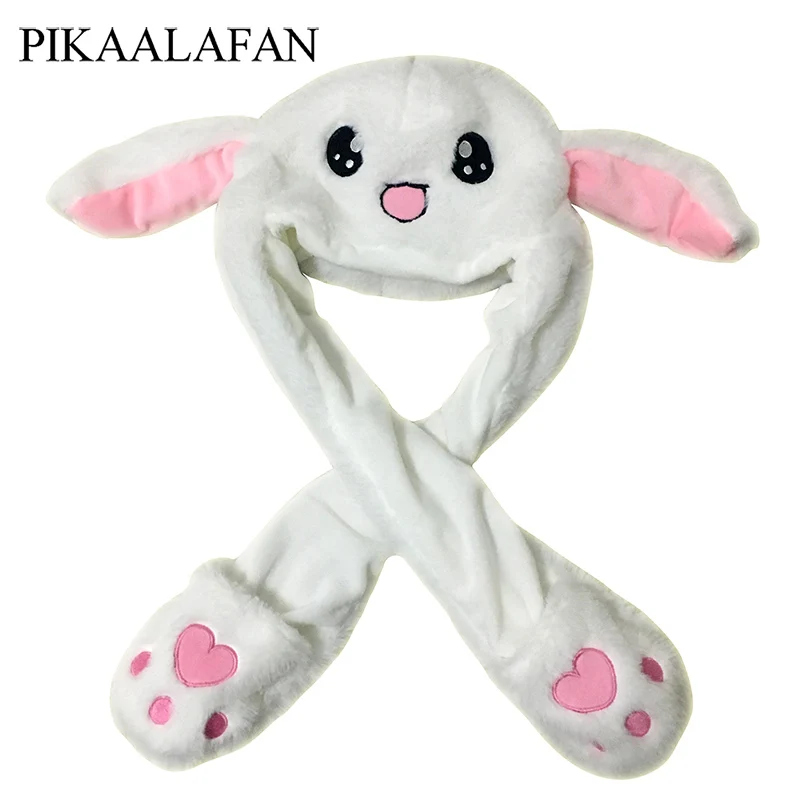 PIKAALAFAN Hot Style Rabbit Ears Hat Will Move The Hat Of The Rabbit Cute Plush Cuddly Air Bag Cap Plush toys girls gift
PIKAALAFAN Hot Style Rabbit Ears Hat Will Move The Hat Of The Rabbit Cute Plush Cuddly Air Bag Cap Plush toys girls gift
