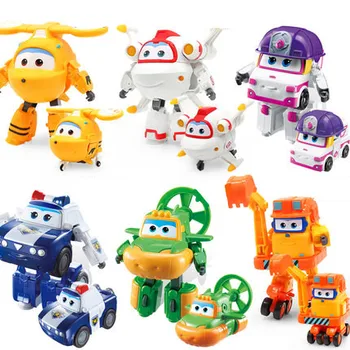 SEASON 5 -- 15CM ABS Super Wings Toys Deformation Airplanes Transformation robot toys Action Figures Toy For children gifts
SEASON 5 -- 15CM ABS Super Wings Toys Deformation Airplanes Transformation robot toys Action Figures Toy For children gifts