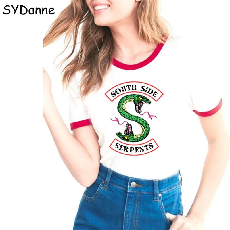 Riverdale T Shirt Tops South Side Serpents Jughead Shirt Women Summer Tshirt Riverdale South Side Costumes For Girls Clothing
Riverdale T Shirt Tops South Side Serpents Jughead Shirt Women Summer Tshirt Riverdale South Side Costumes For Girls Clothing