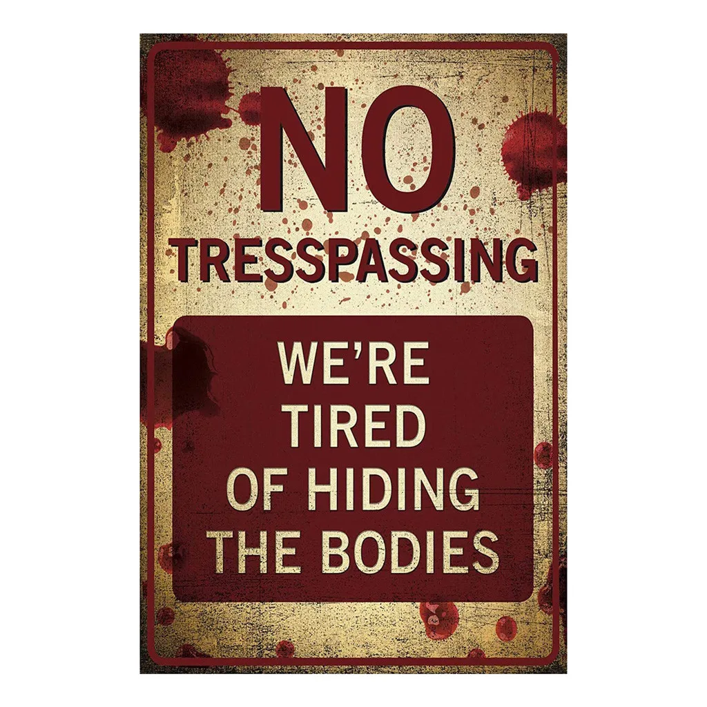 No Trespassing Retro Metal Sign Flag Plaque Bar Club Cafe Garage Wall Decor Art Home Wall Decor Retro Metal Art Beer Coffee 2.69
No Trespassing Retro Metal Sign Flag Plaque Bar Club Cafe Garage Wall Decor Art Home Wall Decor Retro Metal Art Beer Coffee 2.69