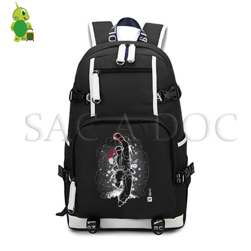 Street Fighter SF Ryu/Ken/Chunli Fluorescence Backpack Women Men School Laptop Backpack for Teenagers Casual Travel Bags
Street Fighter SF Ryu/Ken/Chunli Fluorescence Backpack Women Men School Laptop Backpack for Teenagers Casual Travel Bags