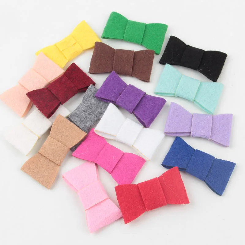 Yundfly 120pcs 2" Cute Felt Hair Bows For Kids Boutique Headbands Hair Clips Hairpins Handmade Girls DIY Hair Accessories
Yundfly 120pcs 2" Cute Felt Hair Bows For Kids Boutique Headbands Hair Clips Hairpins Handmade Girls DIY Hair Accessories