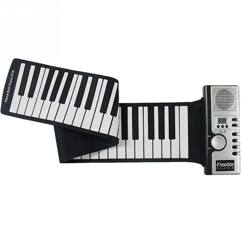 Children 128 tone Piano Foldable Electric 61 Keys Keyboard Soft Silicone Roll Up Piano
Children 128 tone Piano Foldable Electric 61 Keys Keyboard Soft Silicone Roll Up Piano