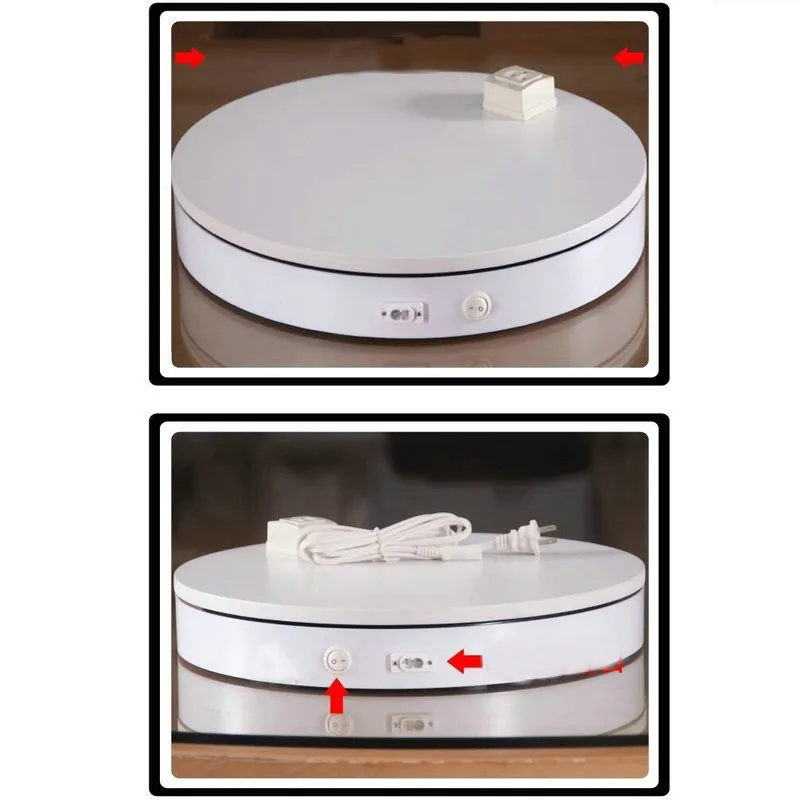 electric turntable display