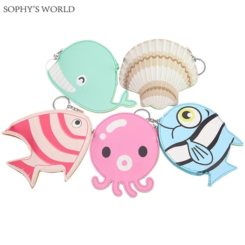 Lovely Cartoon Coin Purse Key Chain Girl Purse Leather Wallet For Women Cute Finsh Shark Shell Small Change Purse Card Case
Lovely Cartoon Coin Purse Key Chain Girl Purse Leather Wallet For Women Cute Finsh Shark Shell Small Change Purse Card Case