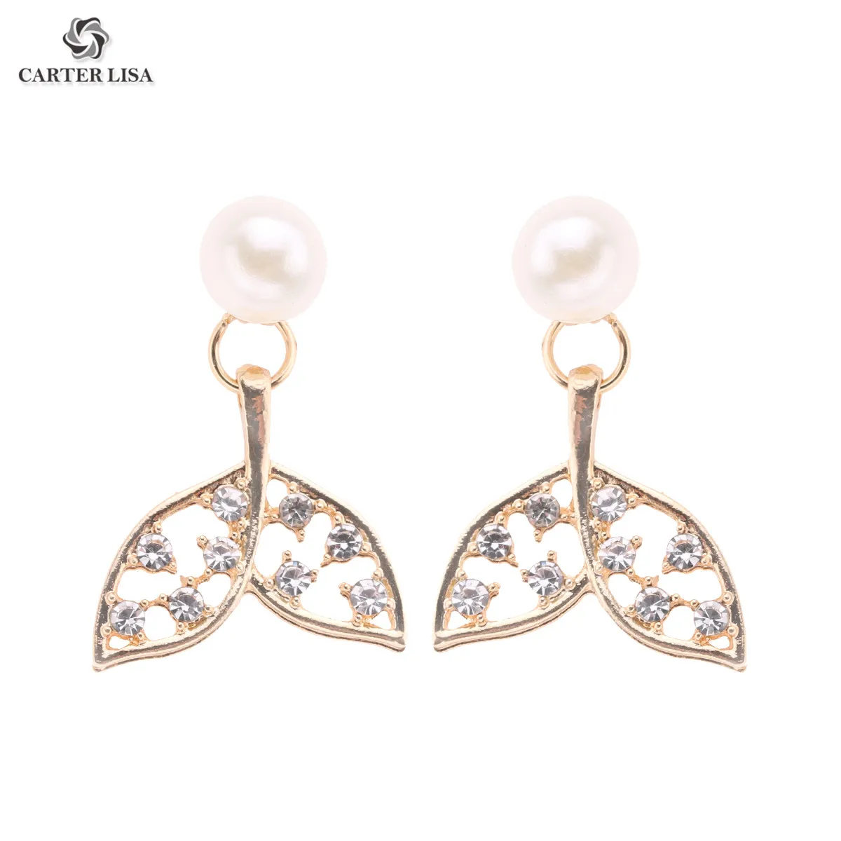 CARTER LISA Whale Tail Earrings Beach Mermaid Tail Drop Animal Earrings for Women Ocean Earrings Jewelry Gift
CARTER LISA Whale Tail Earrings Beach Mermaid Tail Drop Animal Earrings for Women Ocean Earrings Jewelry Gift