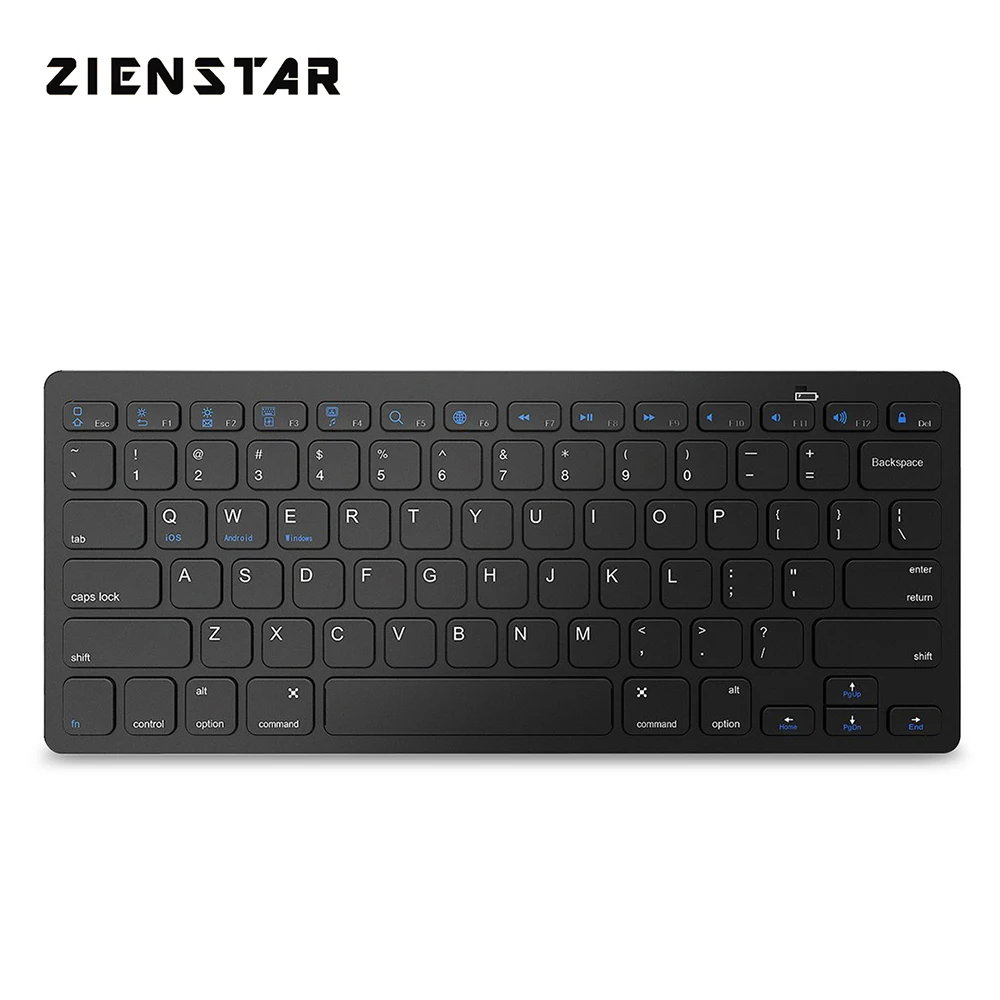 Zienstar Ultra Slim Bluetooth Wireless Keyboard for IPAD ,MACBOOK,LAPTOP, Computer PC and Android Tablet ,US English Letter
Zienstar Ultra Slim Bluetooth Wireless Keyboard for IPAD ,MACBOOK,LAPTOP, Computer PC and Android Tablet ,US English Letter