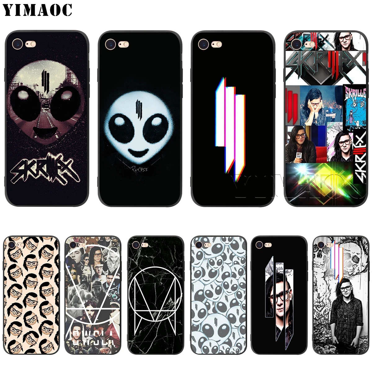 YIMAOC Skrillex Silicone Soft Case for iPhone 11 Pro XS Max XR X 8 7 6 6S Plus 5 5S SE
YIMAOC Skrillex Silicone Soft Case for iPhone 11 Pro XS Max XR X 8 7 6 6S Plus 5 5S SE