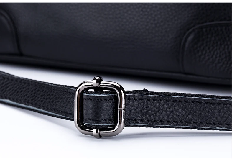 Lomelobo Women Messenger Bag Genuine Leather Ladies Shoulder Bags Handbag Female Hobos Bag Litchi Pattern +Tassel Crossbody Bags HBL5555 Details (07)