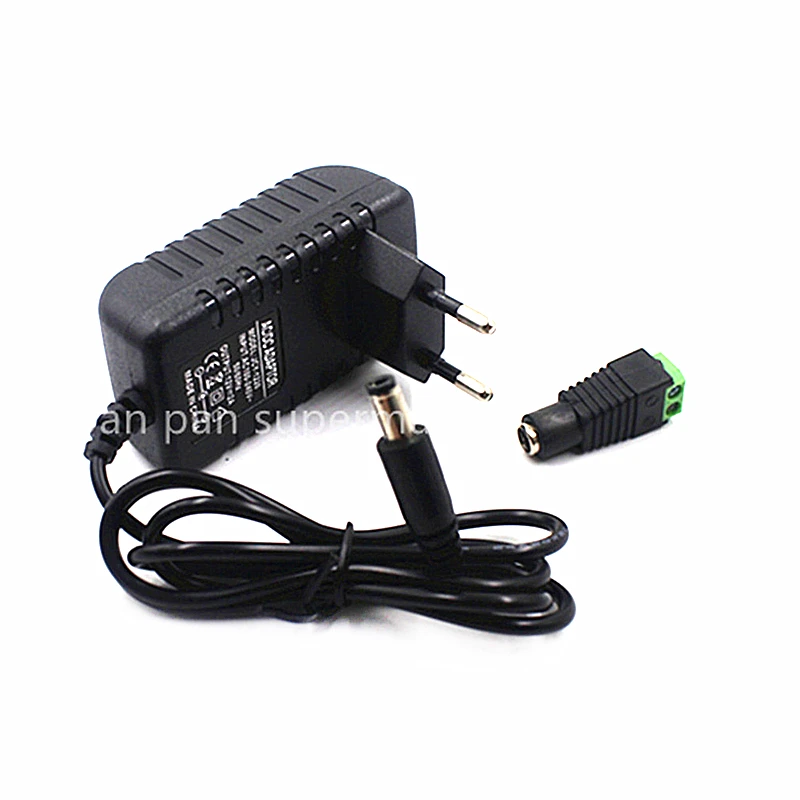 DC12V Adapter AC100-240V Lighting Transformers OUT PUT DC12V 1A / 2A / 3A Power Supply for LED Strip
DC12V Adapter AC100-240V Lighting Transformers OUT PUT DC12V 1A / 2A / 3A Power Supply for LED Strip