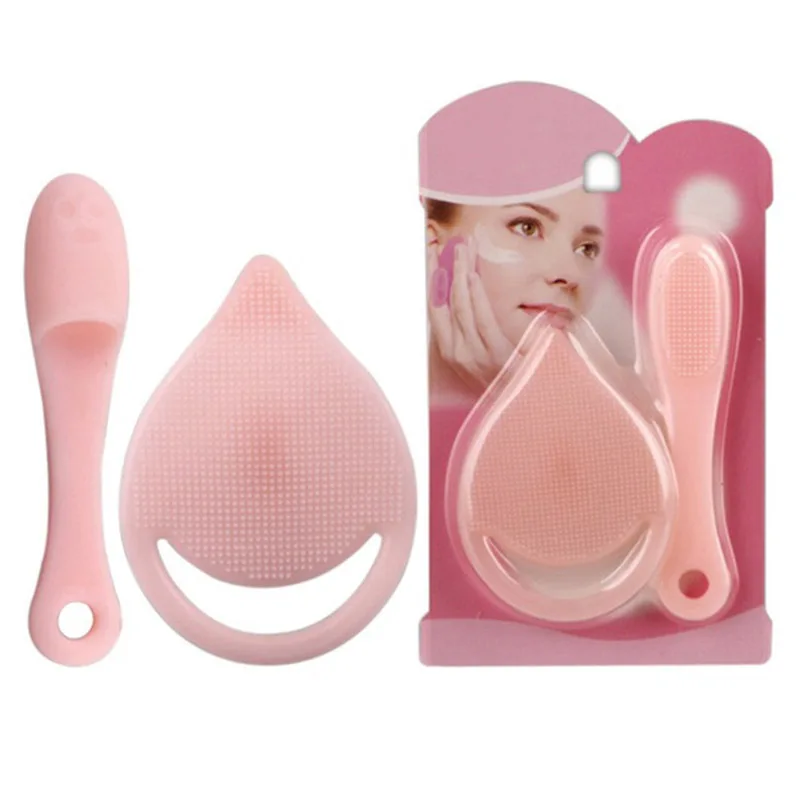 Massage Facial Exfoliating Cleansing Brush Silicone Facial Cleansing Devices Tools 2Pcs
Massage Facial Exfoliating Cleansing Brush Silicone Facial Cleansing Devices Tools 2Pcs