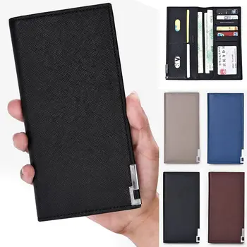 NEW High Quality Design Luxury Business Men Luxury Leather Wallet ID Card Holder Purse Checkbook Long Clutch Bifold Gift For Men
NEW High Quality Design Luxury Business Men Luxury Leather Wallet ID Card Holder Purse Checkbook Long Clutch Bifold Gift For Men