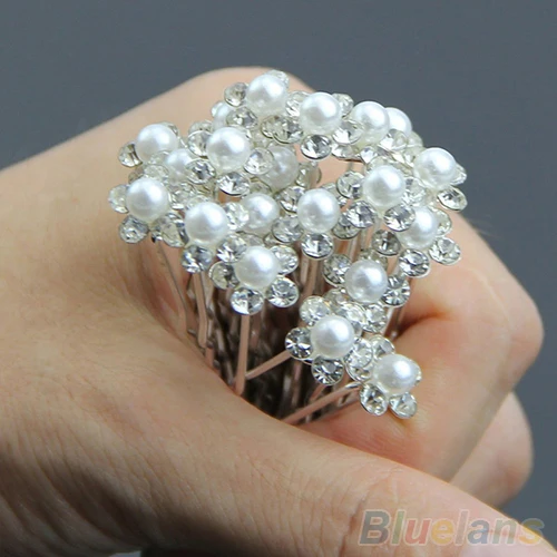 20Pcs Wedding Bridal Pearl Flower Rhinestone Crystal Hair Clip Pins Bridesmaid 4RQK
20Pcs Wedding Bridal Pearl Flower Rhinestone Crystal Hair Clip Pins Bridesmaid 4RQK