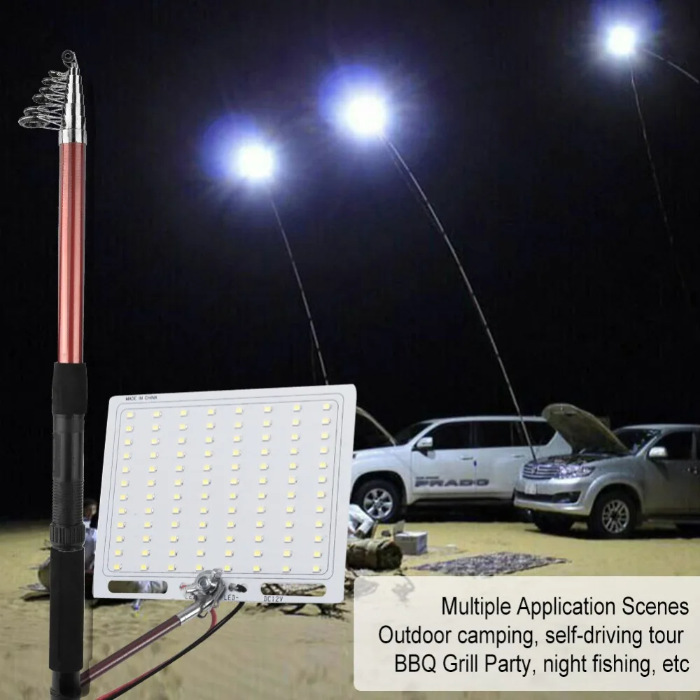 12V 48W Telescopic LED Rod Lamp Car Light with Remote Controller for Outdoor Camping
12V 48W Telescopic LED Rod Lamp Car Light with Remote Controller for Outdoor Camping