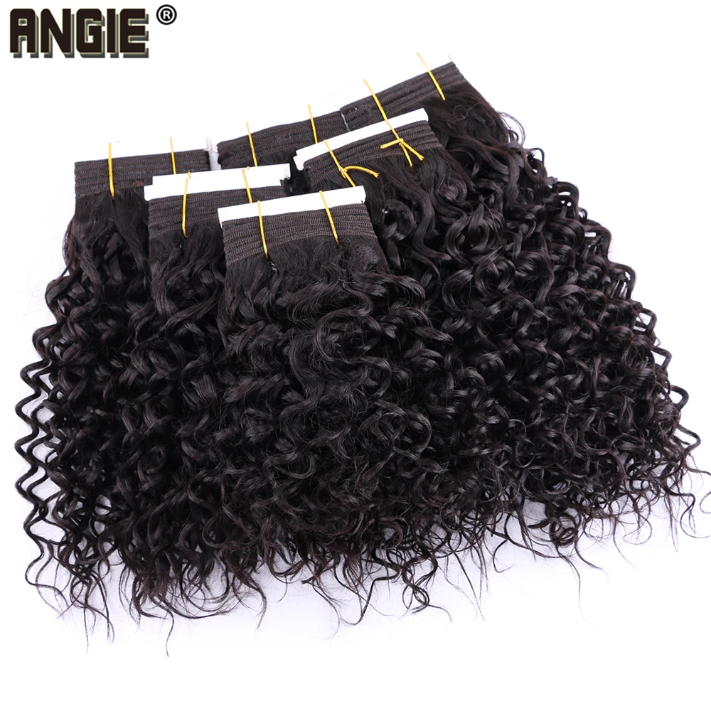 Angie Black Color Curly Wave Hair Bundles 100 Gram One Piece Synthetic Hair Extensions 8-20 inch 100Gram/pcs Hair Weft
Angie Black Color Curly Wave Hair Bundles 100 Gram One Piece Synthetic Hair Extensions 8-20 inch 100Gram/pcs Hair Weft