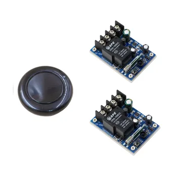 Wide Voltage DC12V 24V 36V 48V 1CH Wireless Remote Control Switch System Receiver & Black Wall Panel Sticky Remote Controller
Wide Voltage DC12V 24V 36V 48V 1CH Wireless Remote Control Switch System Receiver & Black Wall Panel Sticky Remote Controller