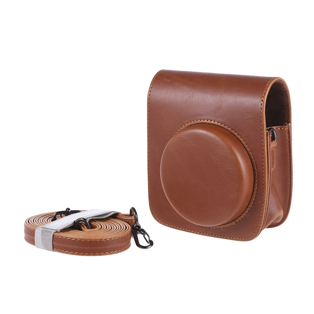 Vintage PU Protective Camera Case Bag Pouch Cover Protector w/ Strap for Fujifilm Instax Mini 90 Instant Film Camera
Vintage PU Protective Camera Case Bag Pouch Cover Protector w/ Strap for Fujifilm Instax Mini 90 Instant Film Camera