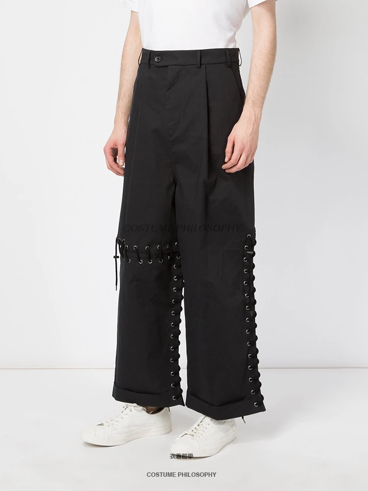 Homemade 2018 new men's slacks with loose legs, black slacks and leggings. S-6XL!!
Homemade 2018 new men's slacks with loose legs, black slacks and leggings. S-6XL!!