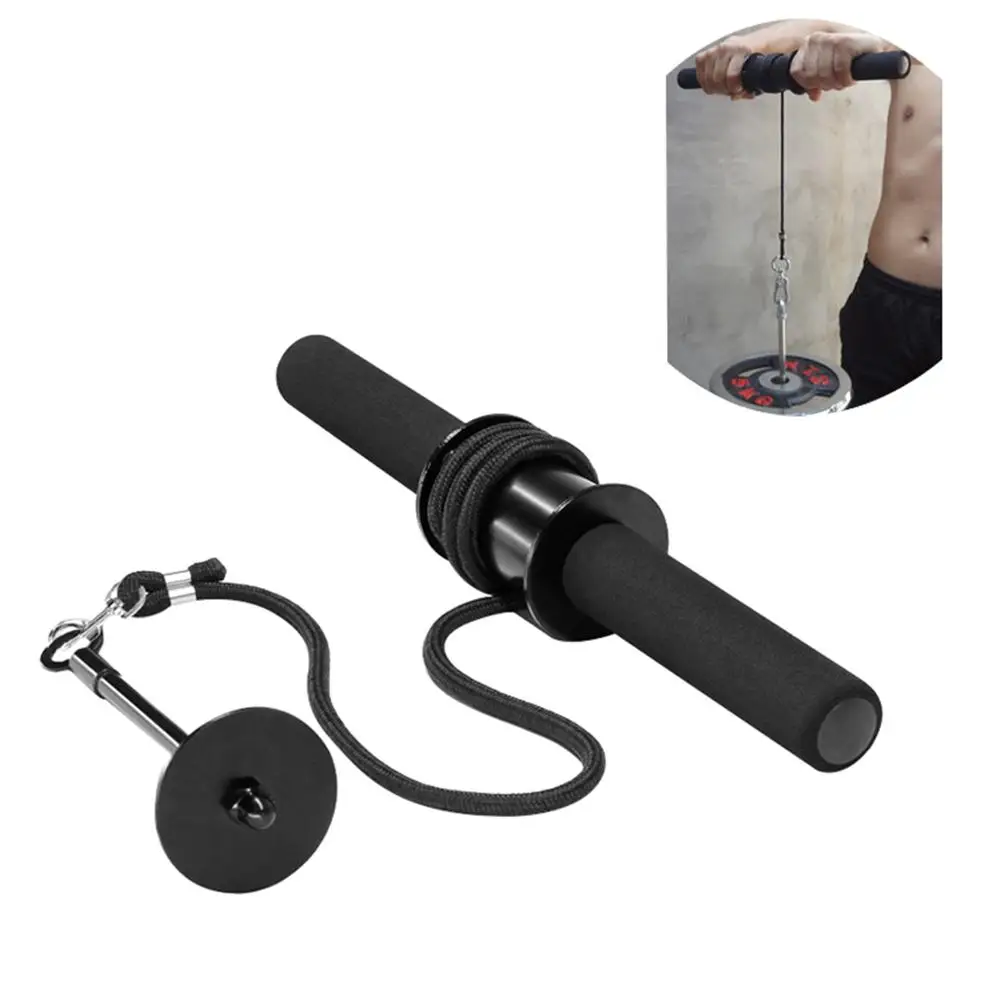 Workout Crossfit Arm Forearm Wrist Exerciser Wrist and Forearm Blaster Power Stick for Strength Training Used with Weight Plates
Workout Crossfit Arm Forearm Wrist Exerciser Wrist and Forearm Blaster Power Stick for Strength Training Used with Weight Plates