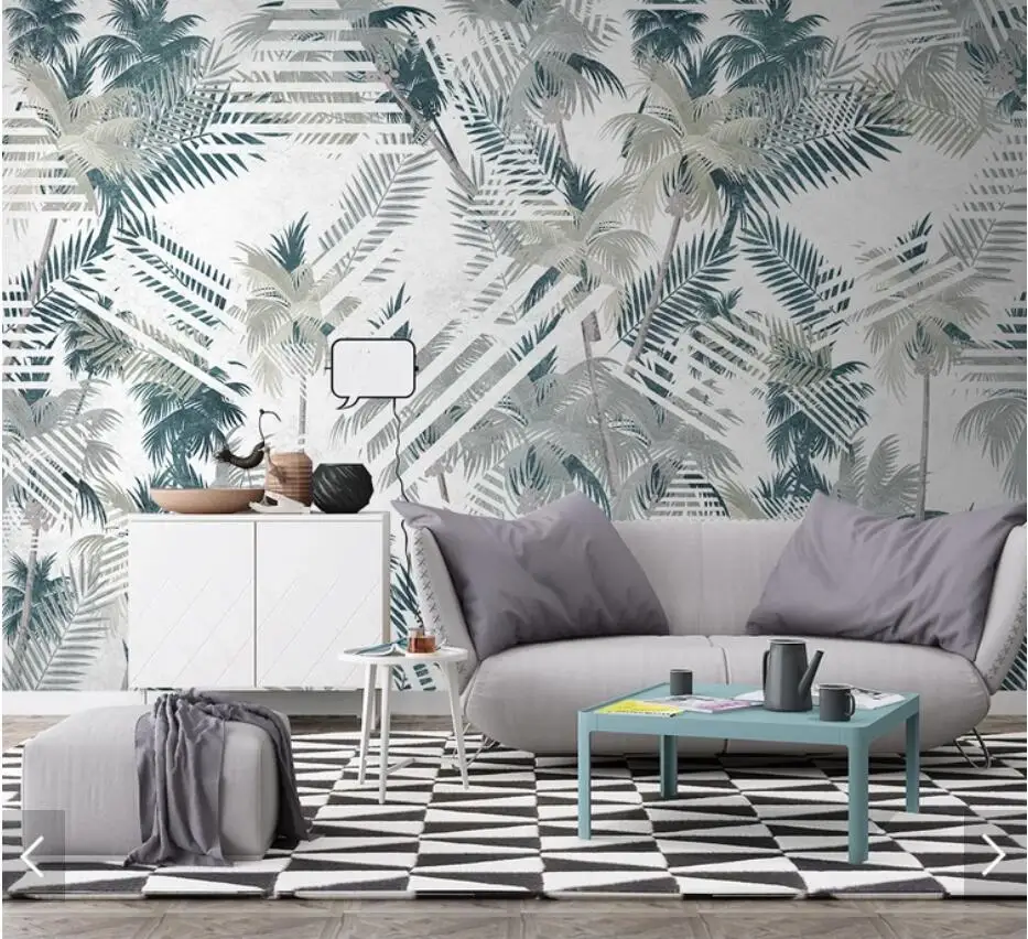 Nordic Tropical Palm Tree Wallpaper Geometric Line Wall Paper Roll 3d Papel De Parede Infantil Printed Mural Rainforest Plant
Nordic Tropical Palm Tree Wallpaper Geometric Line Wall Paper Roll 3d Papel De Parede Infantil Printed Mural Rainforest Plant