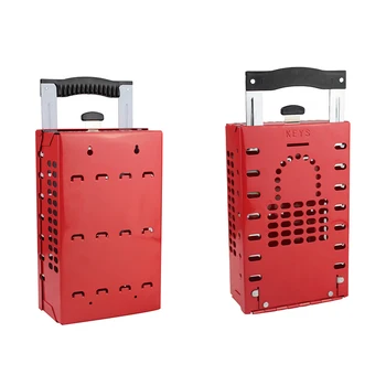 Lockey Portable Combination Portable Steel Safety Lockout key Box Tagout with 14 workers LK21
Lockey Portable Combination Portable Steel Safety Lockout key Box Tagout with 14 workers LK21