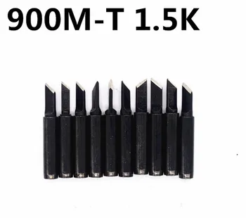 

NOVFIX 10pcs/lot BLACK Lead-Free Soldering Solder Iron Tips 900M-T-2CF 3CF 4CF 1.5SK 1.5K K for Hakko 936solder stationD,852D