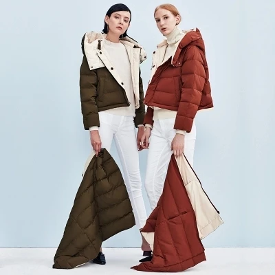 Double faced 2017 Winter Jacket women Goose down jackets medium-long Hood down coat slim casual Women's outerwear plus size
Double faced 2017 Winter Jacket women Goose down jackets medium-long Hood down coat slim casual Women's outerwear plus size