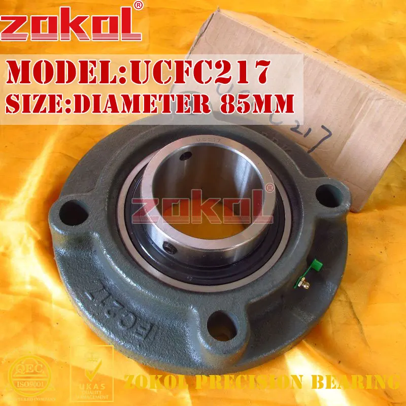 Подшипник ZOKOL, фланец, картридж, подшипники UCFC217 TY90517Y, шариковый подшипник, диаметр 85 мм
Подшипник ZOKOL, фланец, картридж, подшипники UCFC217 TY90517Y, шариковый подшипник, диаметр 85 мм