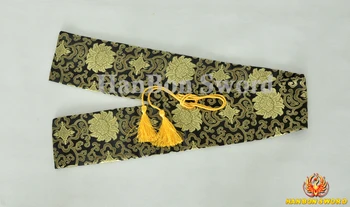 Japanese Samurai Katana Sword Bags Black & Yellow Propitious Clouds Style Artificial Silk Carring Custom Case Swords Fittings
Japanese Samurai Katana Sword Bags Black & Yellow Propitious Clouds Style Artificial Silk Carring Custom Case Swords Fittings