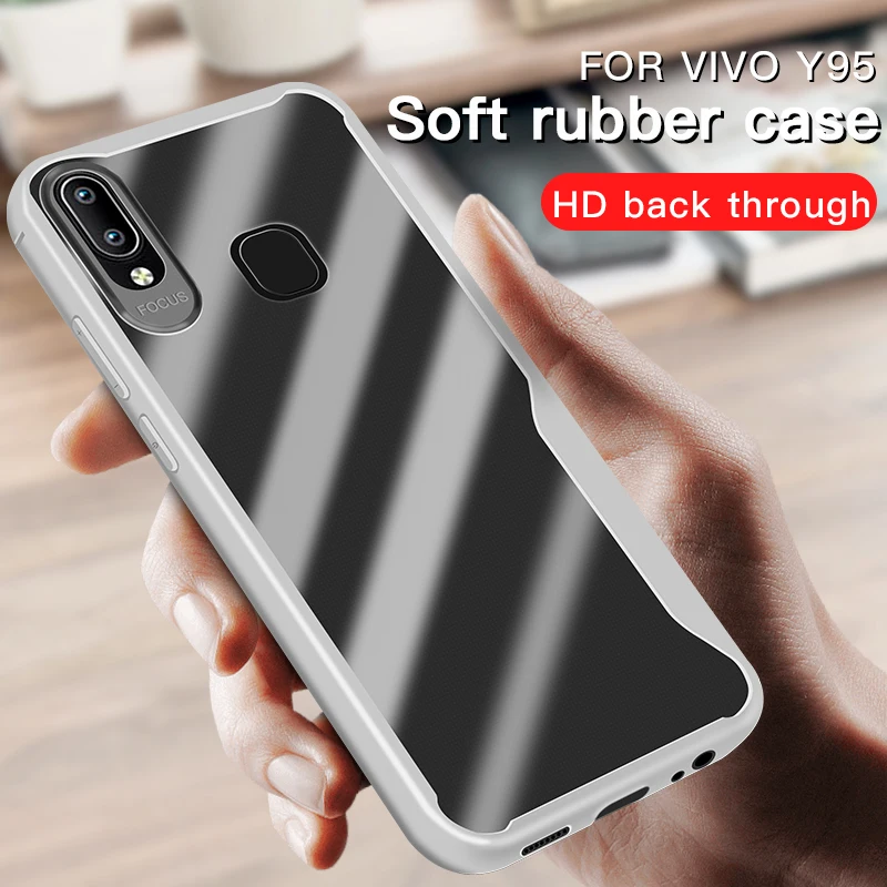 TPU Soft Bumper Case On The For vivo Y95 Y93 Y91 V15 V15 pro Shockproof Case Cover For vivo Y95 Silicone Glass Phone Case
TPU Soft Bumper Case On The For vivo Y95 Y93 Y91 V15 V15 pro Shockproof Case Cover For vivo Y95 Silicone Glass Phone Case