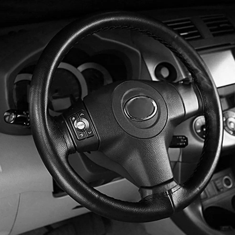 Universal DIY Car Auto Vehicles Super Fiber Leather Steering Wheel Cover Case With Needle And Thread Black
Universal DIY Car Auto Vehicles Super Fiber Leather Steering Wheel Cover Case With Needle And Thread Black